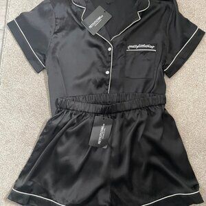 Pretty Little thing shorts pj set new with tags